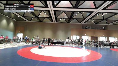 85 lbs Champ. Round 1 - Greyson Wilde, GA vs Knox Carter, GA