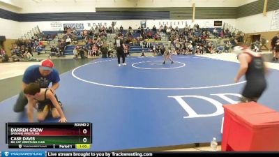 82 lbs Round 2 - Case Davis, Big Cat Wrestling Club vs Darren Grow, Spokane Wrestling