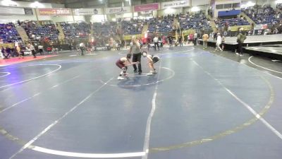 85 lbs Consi Of 8 #1 - Wyatt Booth, Loma Cowboys vs Hudson Staley, Independent