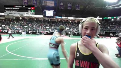 102 lbs Cons. Round 2 - Hunter Meeker, EWO3 vs Liam Bradley, Unattached