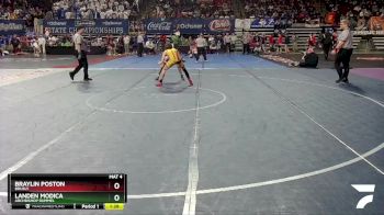 D 2 106 lbs Semifinal - Braylin Poston, Brusly vs Landen Modica, Archbishop Rummel