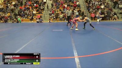 80 lbs Champ. Round 1 - Landon Sturm, Unattached vs Zayne Flaskey, MN Elite Wrestling