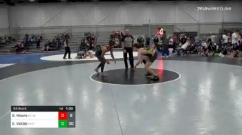 125 lbs Prelims - Sean Moore, Whitted Trained Red vs Ezekiel Valdez, Whitted Trained