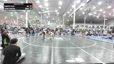 134 lbs Rr Rnd 2 - Marco Loss, Council Rock North - HS vs Kade Pascoe, Pocono Mountain Regional Wrestling Club - HS