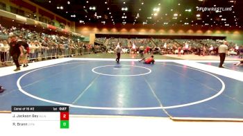 126 lbs Consi Of 16 #2 - Javin Jackson Bey, Allen - B vs Ryker Brann, Layton