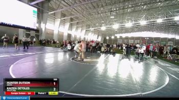 165 lbs Champ. Round 2 - Hunter Dutson, Delta vs Kaizen Detoles, Westlake