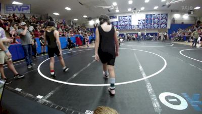 110 lbs Rr Rnd 2 - Noah Hammer, Harrah Little League Wrestling vs Yoselin Hernandez, OKC Saints Wrestling