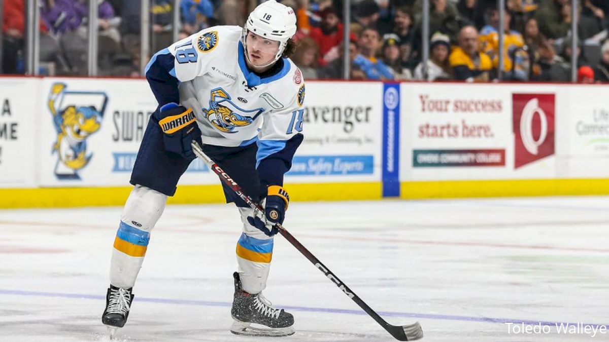 Toledo's Trenton Bliss Named Howies Hockey Tape/ECHL Rookie Of The Month