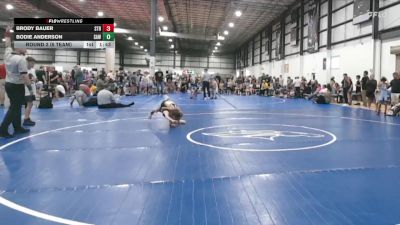 60 lbs Round 2 (6 Team) - Brody Bauer, STAUNTON REAPER vs Bodie Anderson, SOUTH AUGUSTA WRESTLING