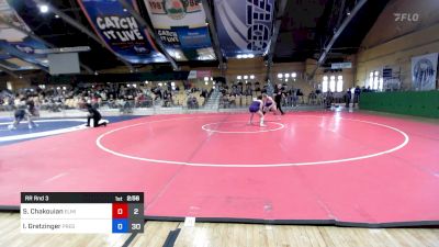 180 kg Rr Rnd 3 - Skylah Chakouian, Elmira College vs Isabella Gretzinger, Presbyterian College