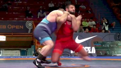 125 kg Semifinal - Giorgi Meshvildishvili, AZE vs Georgi Ivanov, BUL