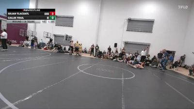 140 lbs Round 1 (6 Team) - Julian Tlacuatl, Cordoba Trained vs Callie Trail, Brawler Elite