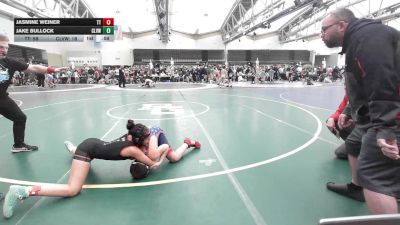 111 lbs Rr Rnd 7 - Jasmine Weiner, Team Tugman - ESC vs Jake Bullock, Clearview - ESC