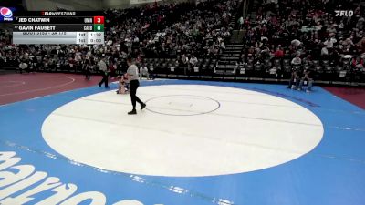 3A 175 lbs Quarterfinal - Jed Chatwin, Union vs Gavin Fausett, Carbon