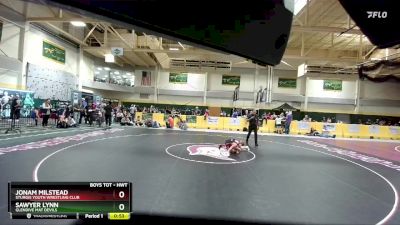 1st Place Match - Sawyer Lynn, Glendive Mat Devils vs Jonam Milstead, Sturgis Youth Wrestling Club