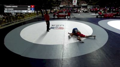 126 lbs Cons. Rd Of 16 - Gavin Cortez, Triton Elite vs Sid Cohen, Rancho Bernardo High School Wrestling