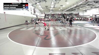 126 lbs Semifinal - Michael Maciejunes, Burlington Township vs Vincent Ferrone, The Outsiders Wrestling Club