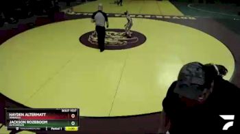 60 lbs Quarterfinal - Hayden Altermatt, Wabasso vs Jackson Rozeboom, Hutchinson