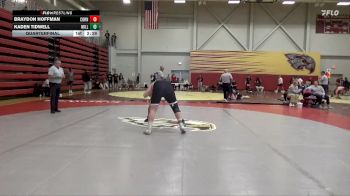 285 lbs Quarterfinal - Braydon Hoffman, Cornell College vs Kaden Tidwell, Millikin