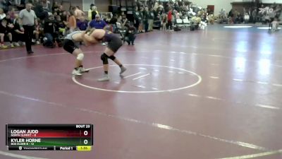 190 lbs Round 6 (8 Team) - Logan Judd, North Summit vs Kyler Horne, Box Elder B