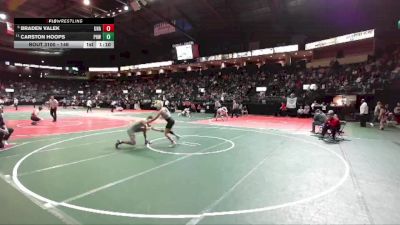 146 lbs Champ. Round 2 - Carston Hoops, PHW3 vs Braden Valek, Unattached