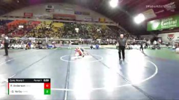 G 106 lbs Cons. Round 1 - Dahlia Yerby, Emmett (Girls) vs Piper Anderson, Grace (Girls)