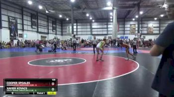 106 lbs Semis & 1st Wb (8 Team) - Cooper Spoales, HEADHUNTERS WRESTLING CLUB vs Xavier Kovacs, GREAT BRIDGE WRESTLING CLUB