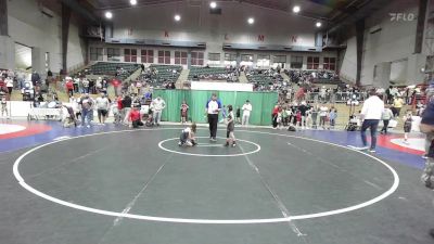 55 lbs Round Of 16 - Aiden Kline, Jackson County Wrestling Club vs Lillee Yun, Pope Junior Wrestling Club