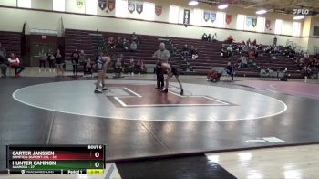 113 lbs Round 3 (4 Team) - Carter Janssen, Hampton-Dumont-CAL vs Hunter Campion, Anamosa