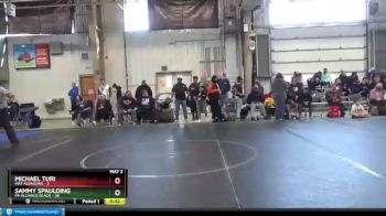 120 lbs Round 3 (4 Team) - Sammy Spaulding, PA Alliance Black vs Michael Turi, Mat Assassins