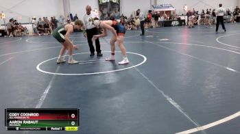 145 lbs Cons. Round 2 - Aaron Rabaut, Michigan vs Cody Coonrod, All American TC