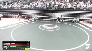 165 lbs Quarterfinal - Marcus Sollers, Hillcrest vs Zachary Jones, West Jordan