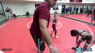 55 lbs Rr Rnd 2 - Barrett Robb, IRONMEN Wrestling Club vs Royer Hernandez, Gore Pirates Youth Wrestling