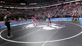 G120-5A Champ. Round 1 - Joslynn McLaughlin, Cheyenne Mountain Girls vs Amaya Hinojosa, Widefield Girls