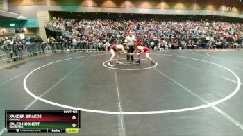 165 lbs Champ. Round 1 - Caleb Hodnett, Union Mine vs Xander Birakos, Oakdale