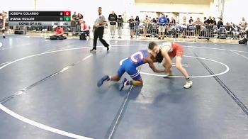 100 lbs Consi Of 8 #2 - Joseph Colardo, RI vs Jhakai Roller, TN