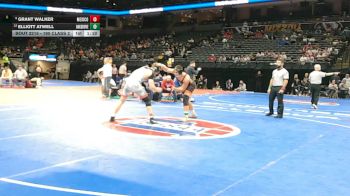 190 Class 2 lbs Quarterfinal - Grant Walker, Mexico vs Elliott Atwell, Oak Grove