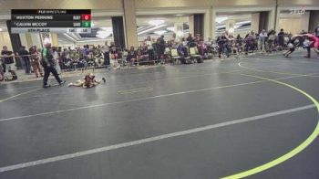 37 lbs 5th Place - Huxton Perkins, Ruby Mountain WC vs Calvin McCoy, Sanderson Wrestling Academy