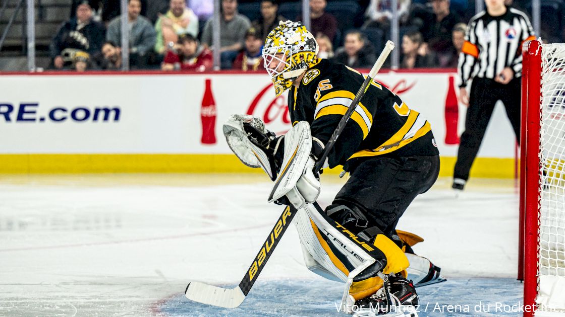 Bruins Prospect Bussi Explains His Goalie Mask Design