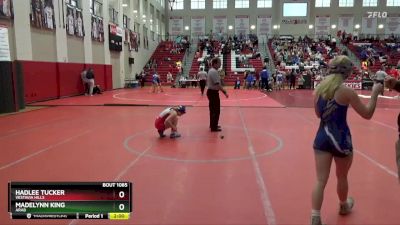 107 lbs Round 3 - Hadlee Tucker, Vestavia Hills vs Madelynn King, Arab