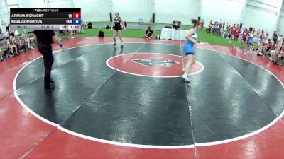 140 lbs Ariana Schacht, Wisconsin vs Nina Govorova, Pennsylvania Red