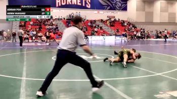 133 lbs Cons. Round 4 - Adrian Fox, Randolph vs Aiden Vasquez, Apprentice School