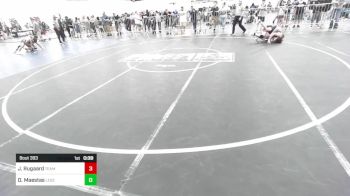 126 lbs Consi Of 16 #2 - Jackson Rugaard, Team Grand Valley Elite vs Destin Maestas, Legends Of Gold LV