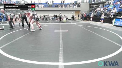165-175 lbs Rr Rnd 1 - Lily Whitehead, Woodward Youth Wrestling vs Jaeda Blackeagle, Clinton Youth Wrestling