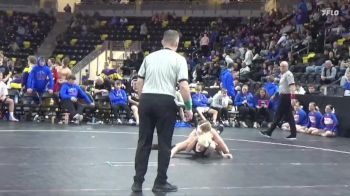150 lbs Quarterfinal - Grant Knutson, Decorah vs Tate Buthe, Glenwood