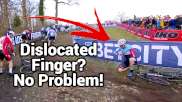 Canadian Snaps Dislocated Finger Back To Continue UCI Cyclocross World Championships