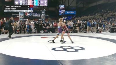 106 lbs Cons. Rd Of 16 - Jantz Greenhalgh, Utah vs Leland Frost, Arizona