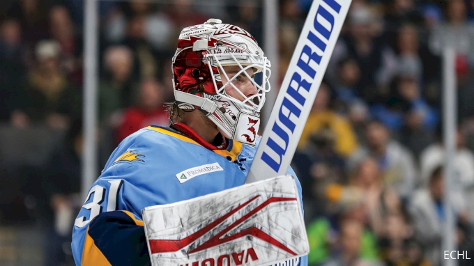 Newfoundland's Cavallin named Warrior Hockey/ECHL Goaltender of the Week