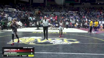 86 lbs Champ. Round 2 - Griffin Heeney, Elevate Wrestling Academy vs Jeremy Powell Jr, Harvey Twisters WC