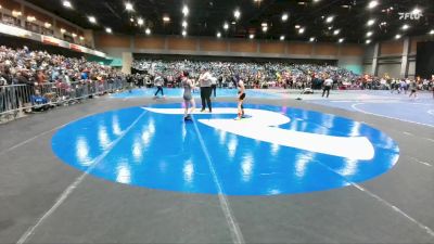 110 lbs Champ. Round 3 - Peyton Polk, Kelso vs Kendra Devries, Kelseyville